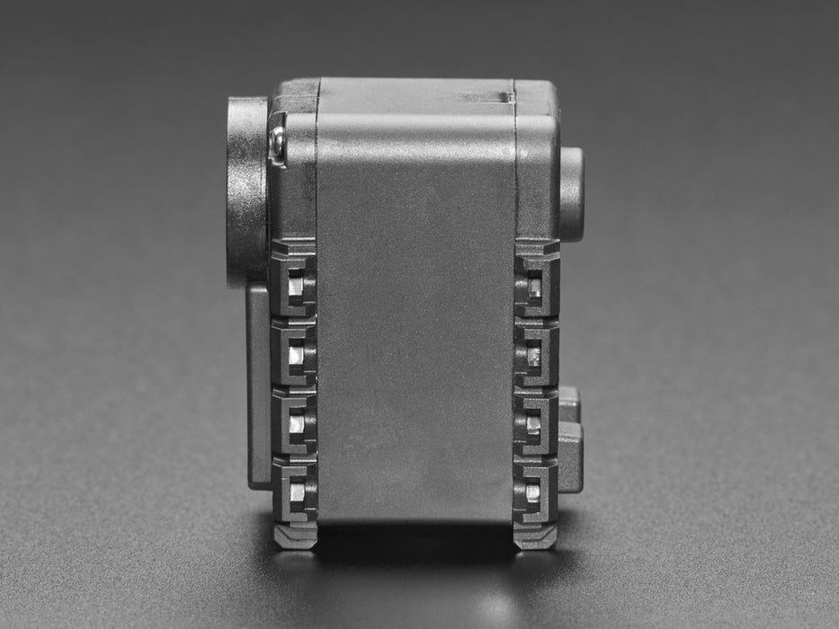 Motor wired to Arduino, slowly turning forward and back