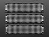 Angled shot of single Universal Proto-board PCB 2cm x 8cm