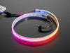 Adafruit NeoPixel 332 LED-per-Meter Silicone Bead LED Strip,  lit up rainbow