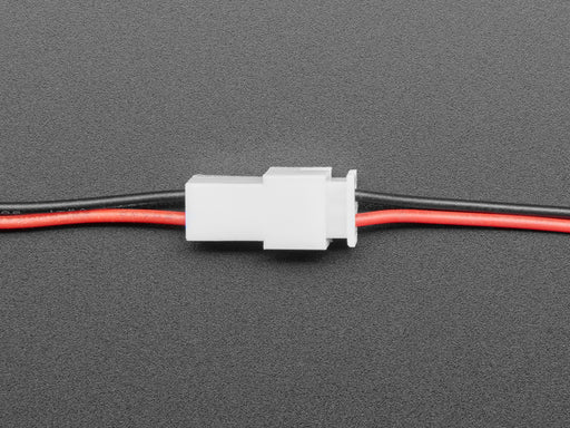 Angled shot of 2-pin cable matching pair.