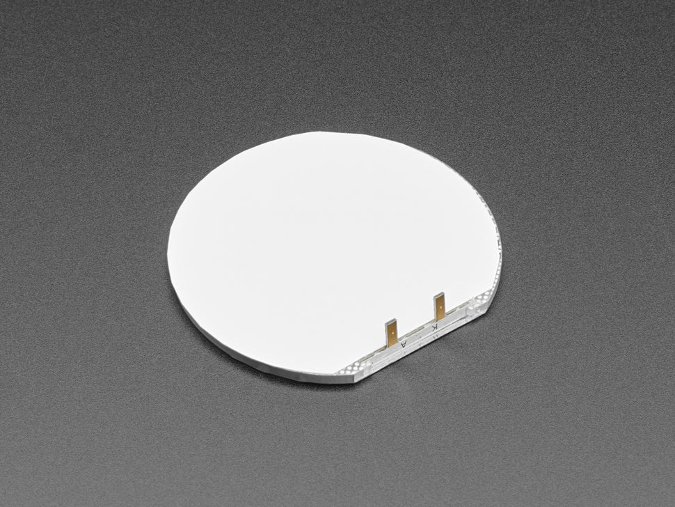 Round Semi-Circle Backlight LED - 50mm Diameter — Robot Italy