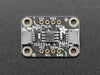 Top down view of a Adafruit ISO1540 Bidirectional I2C Isolator. 