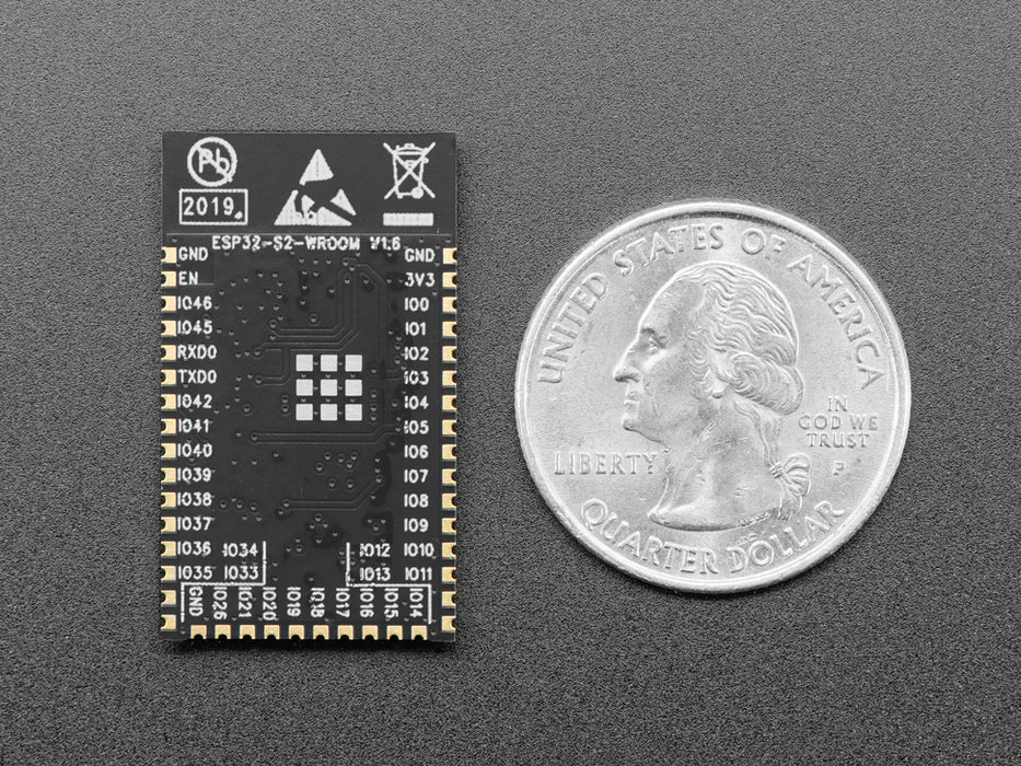 ESP32-S2 WROOM Module with PCB Antenna