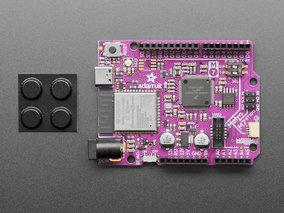 Adafruit Metro M7 with AirLift - Featuring NXP iMX RT1011.