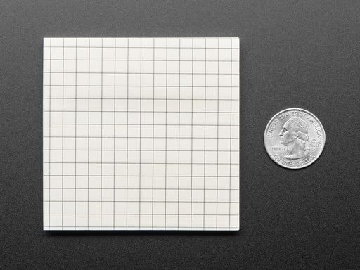 Gridded Sticky Notepad