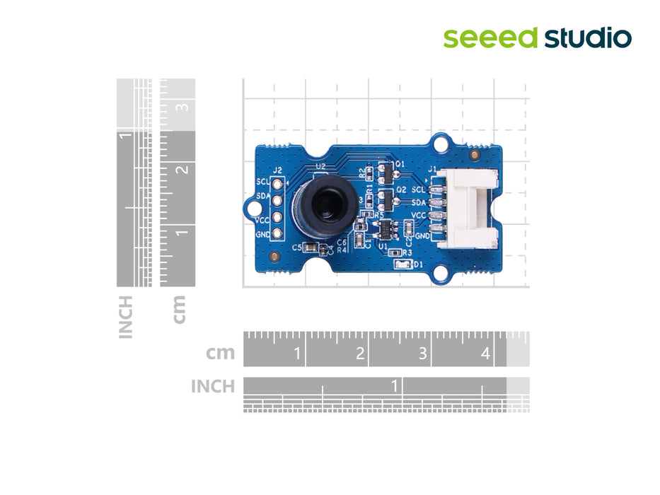 Grove - Single-Point Infrared Thermometer - MLX90614 DCI with 5° FOV