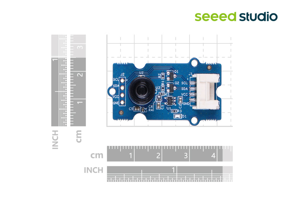 Grove - Thermal Imaging Camera - MLX90641 BCB 16x12 IR Array with 55° FOV