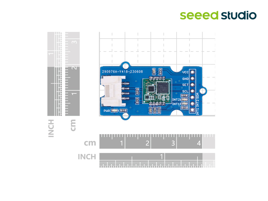 Grove - D7S Vibration Sensor - real-time earthquake detect, I2C, Low Power Consumption