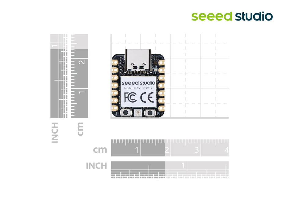 Seeed Studio XIAO RP2040 - Supports Arduino, MicroPython and CircuitPython