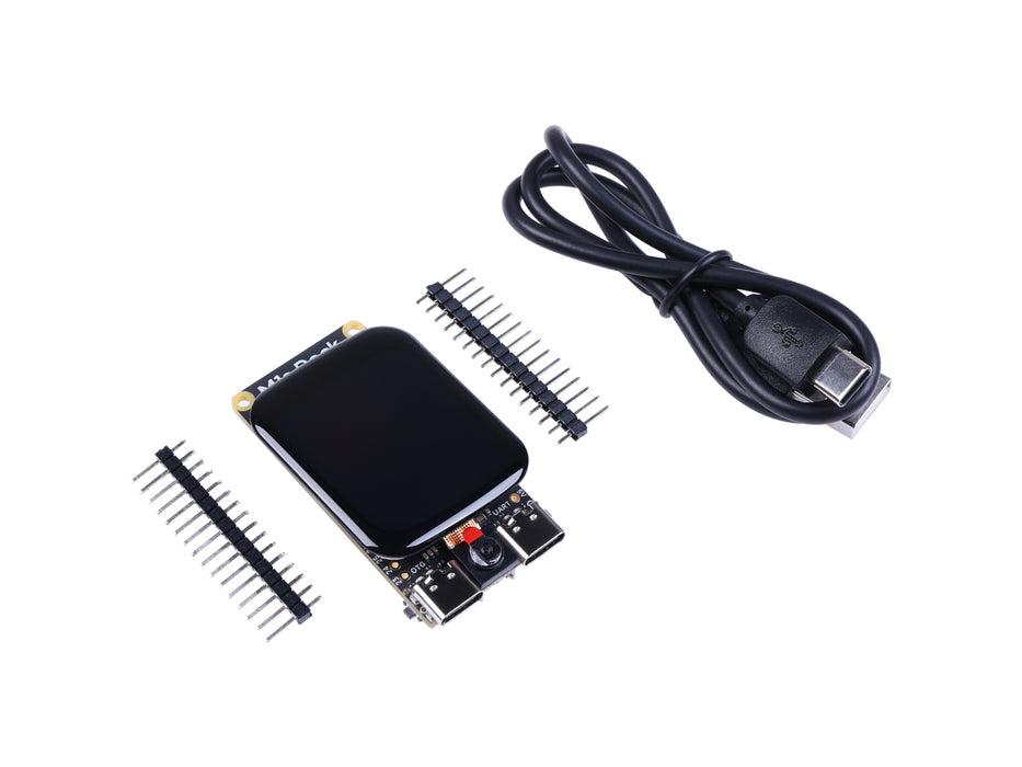 Sipeed M1s Dock AI RISC-V Development Broad with 1.69 Inch CTP Screen,WiFi/BT/Bluetooth5/wireless module - 768KB SRAM + 64MB RAM