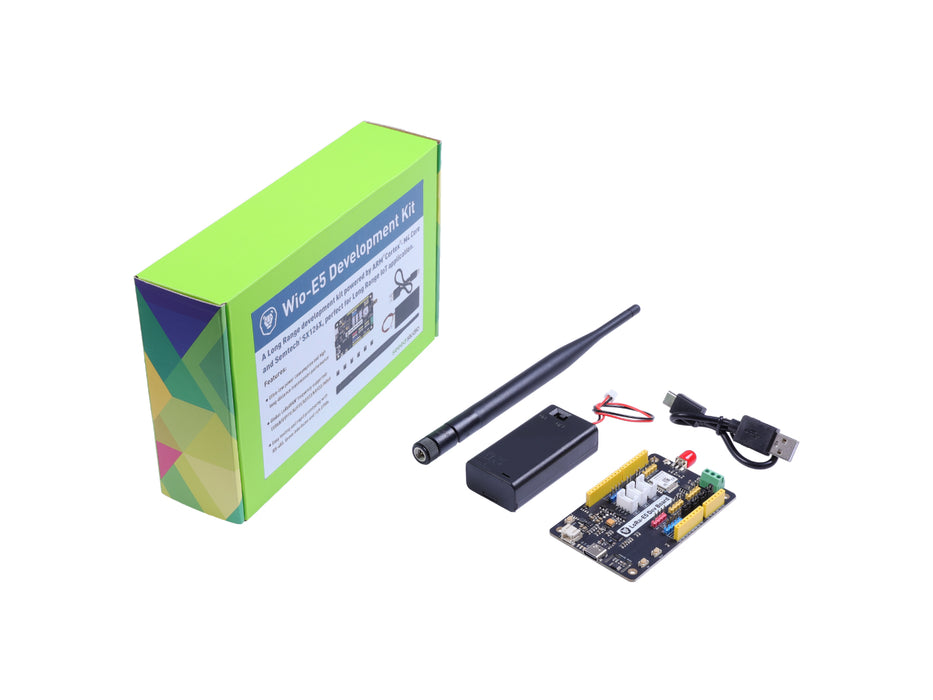 Wio-E5-LE Dev Kit - STM32WLE5JC, ARM Cortex-M4 and SX126x embedded, supports LoRaWAN on EU868 & US915