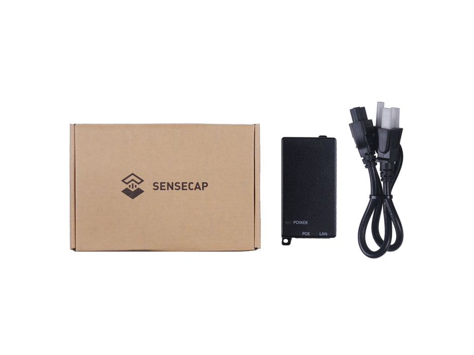 SenseCAP PoE Injector (48V) US, Convert Non-PoE to PoE Adapter