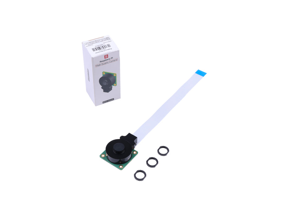 Raspberry Pi HQ Camera - M12 mount, 12.3-Megapixel, IMX477R, IC cut filter integrated, compatible with all models of Raspberry Pi