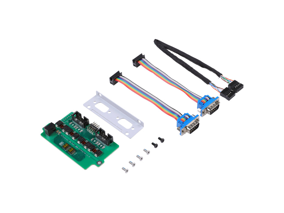 reTerminal DM Dual DB9 extension - dual RS232/422/485 DB9 interface