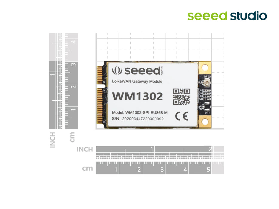 Wio-WM1302 Long Range Gateway Module without SX1262(SPI) - EU868