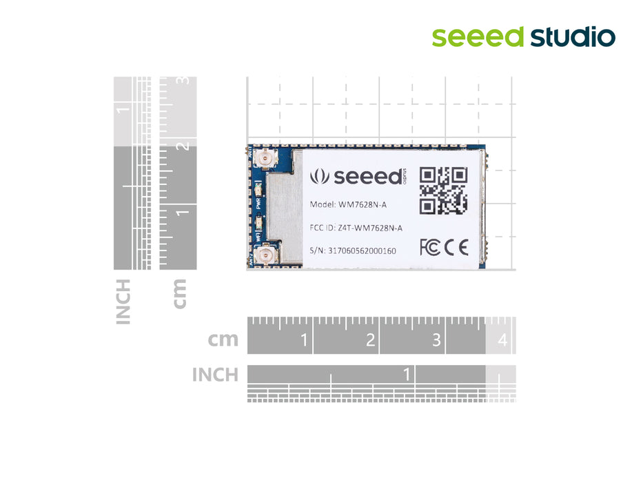 MT7628N-A WIFI Module, 128MB RAM 32MB FLASH, supports OpenWRT