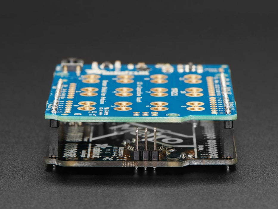 Angled shot of a Adafruit METRO 328 Fully Assembled