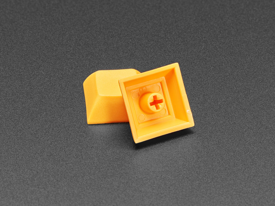 Grouped shot of 10 pack DSA color keycap ORANGE KIT
