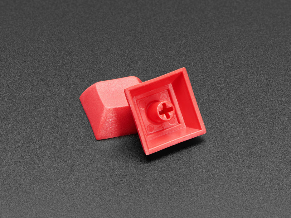 Group shot of 10 pack DSA color keycap RED KIT