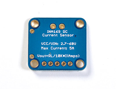 Ina169 Current Sensor INA169 Analog DC Current Sensor Breakout - 60V 5A Max — Robot Italy