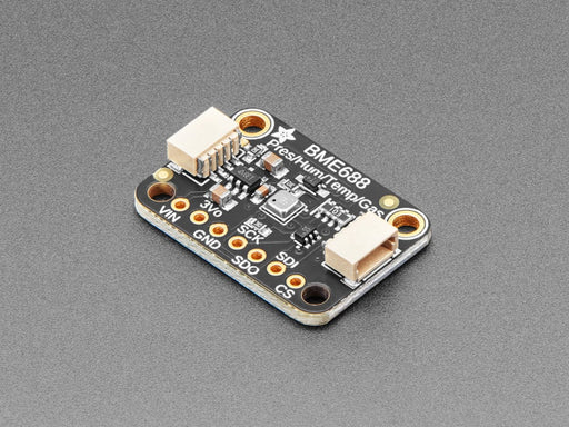 Angled shot of BME688 sensor breakout.