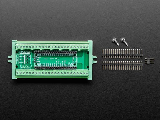 Terminal Block Breakout Module with a Raspberry Pi Pico 