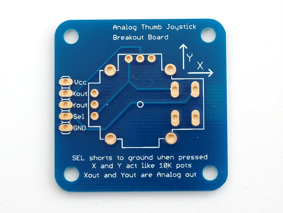 2-Axis Joystick Thumbstick with breakout board