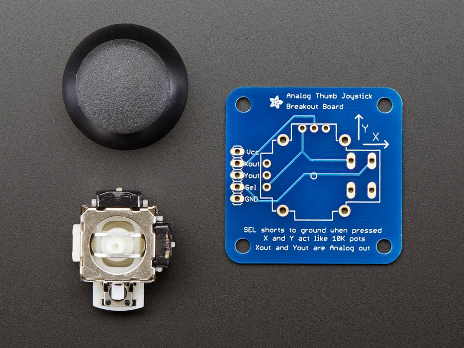 2-Axis Joystick Thumbstick with breakout board