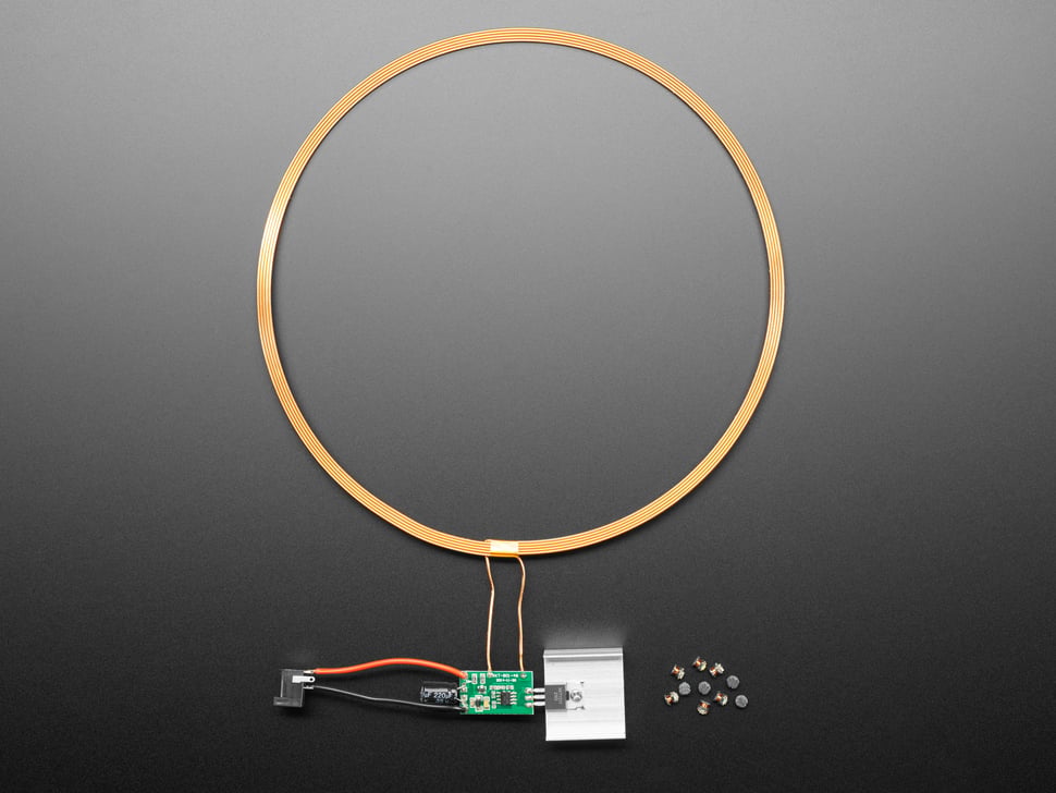 Large Inductive Coil and 10 Wireless LED Kit - 24V — Robot Italy