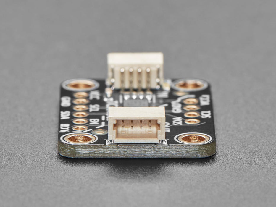 Angled shot of Adafruit TCA4307 Hot-Swap I2C Buffer.