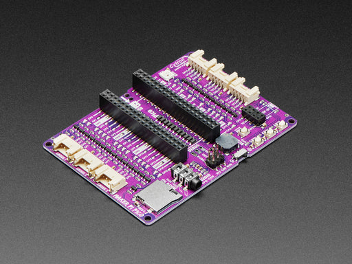 Top view of Maker Pi Pico board with a 