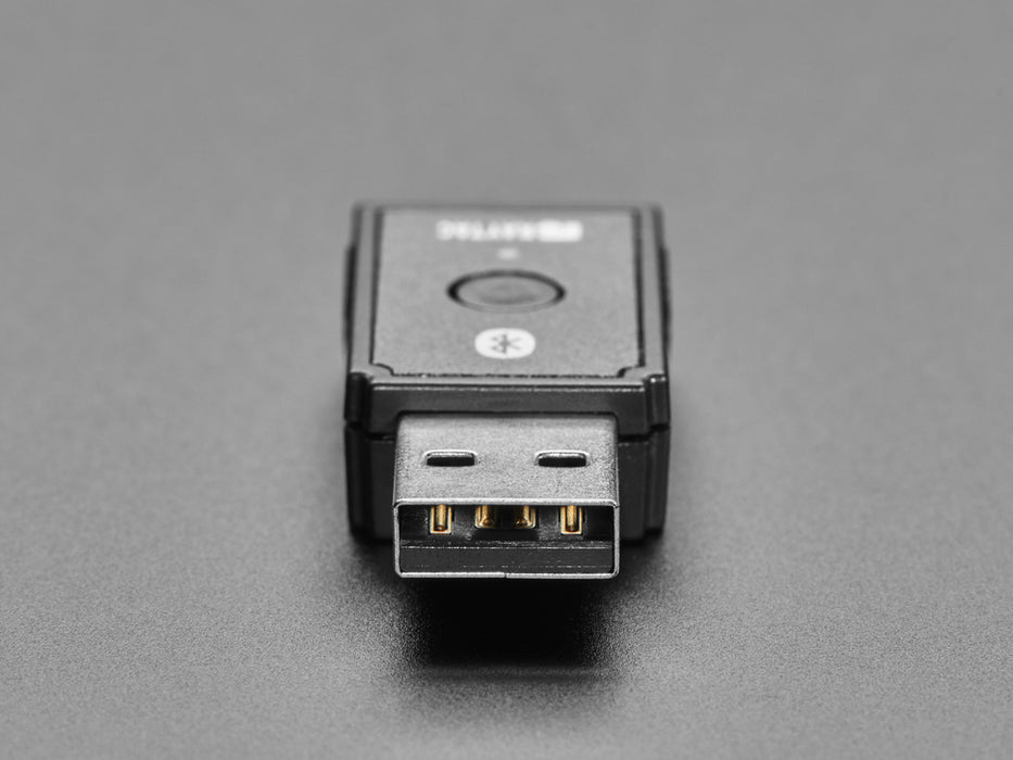 Angled shot of Bluetooth USB key.