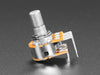 Angled shot of dual-gang rotary potentiometer