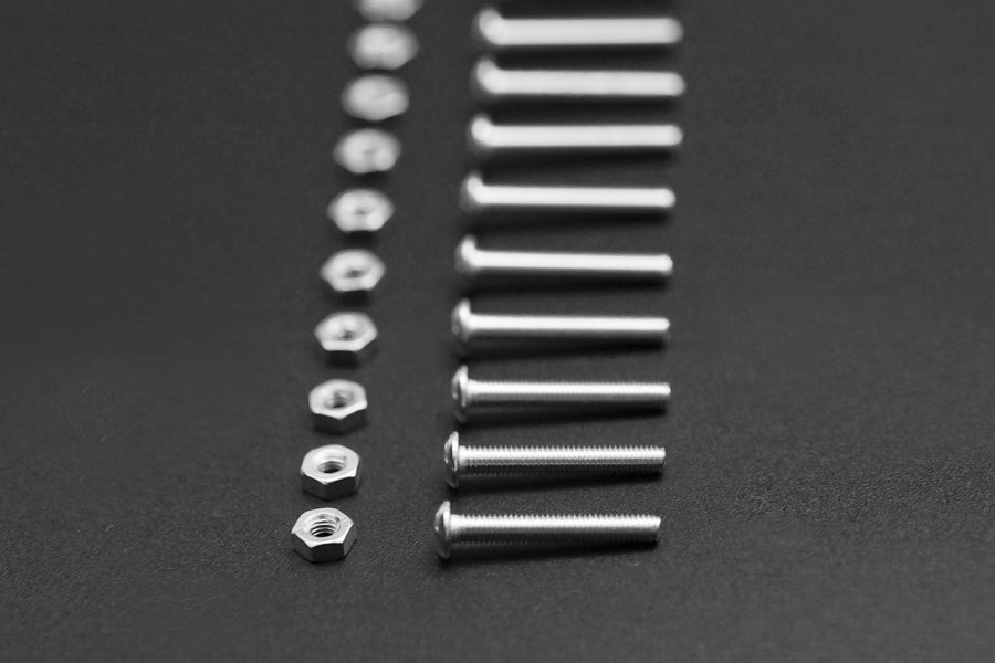 10 Sets M3x20 Screw Low Profile Hex Head Cap Screw