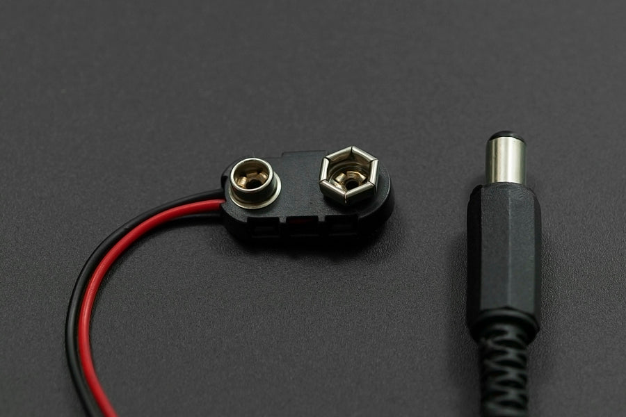 9V to Barrel Jack Adapter V2