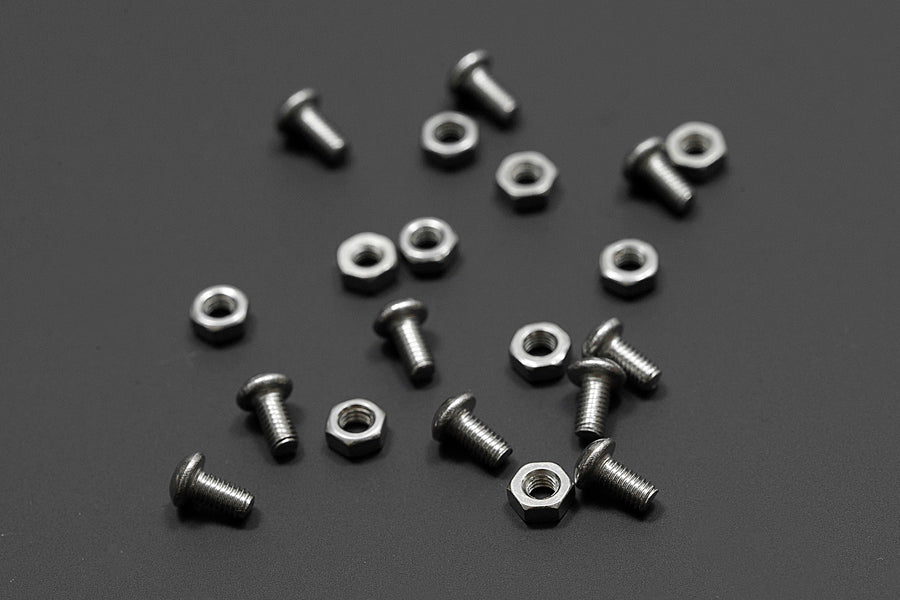 10 Sets M3x6 Screw Low Profile Hex Head Cap Screw