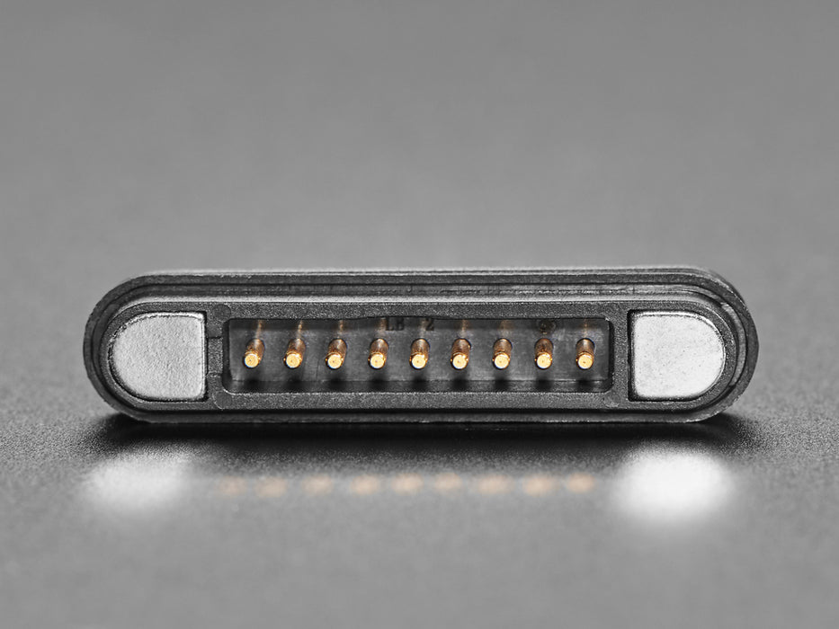 DIY Magnetic Connector - Straight Angle Nine Contact Pins