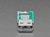 Angled shot of uncased microSD breakout board.