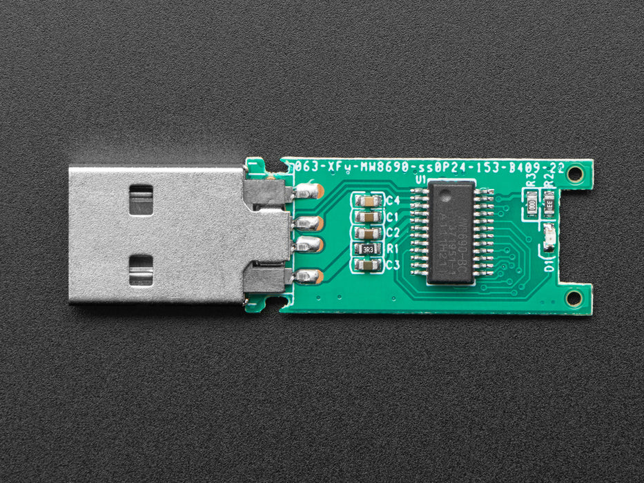 Angled shot of uncased microSD breakout board.