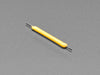 Video of a 26mm long warm white LED filament lit and rotated.