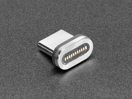 Angle shot of USB Type C magnetic tip