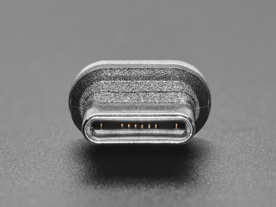 Angle shot of USB Type C magnetic tip