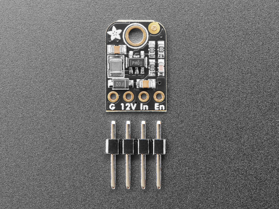 Rectangular Boost Controller Adafruit 12V Bias Voltage Boost Converter - TPS61040 — Robot Italy