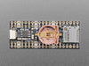 Angled shot of black, rectangular datalogging board.