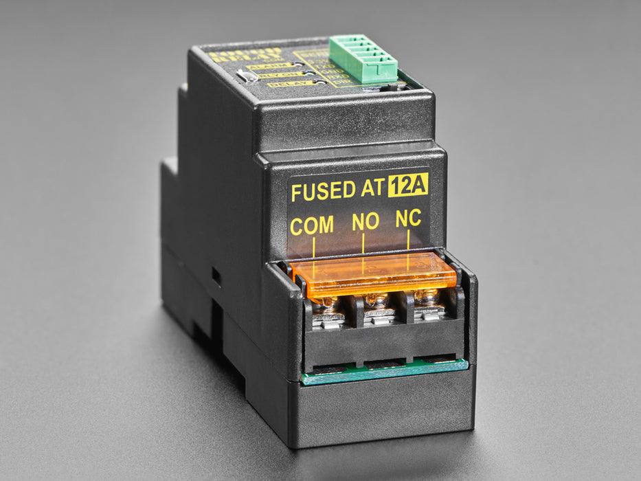 Angled shot of 12A relay breakout.