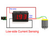 Angled shot of a Panel Current Meter reading 0.00.