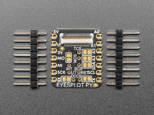 Adafruit EYESPI BFF for QT Py or Xiao - 18 Pin FPC Connector.