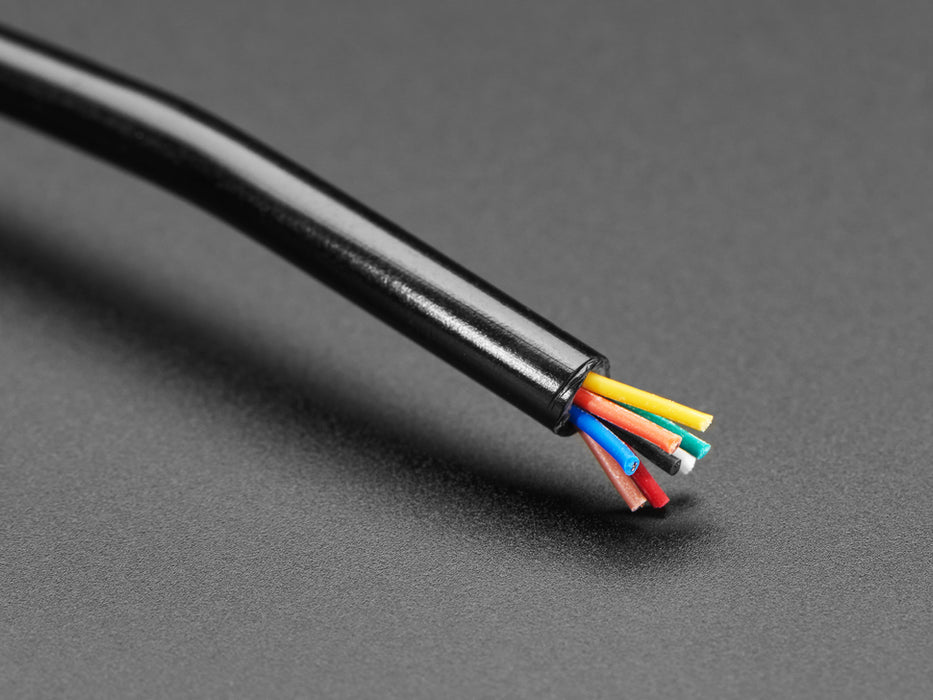 Angled shot of 2m long PlayStation extension cable.