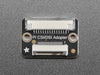 Angled shot of CSI / DSI adapter breakout board.