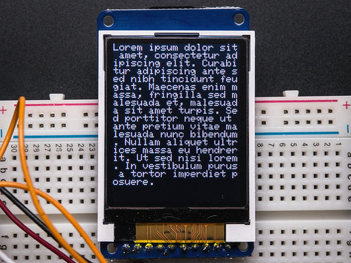 Bare 1.8" TFT display with FPC